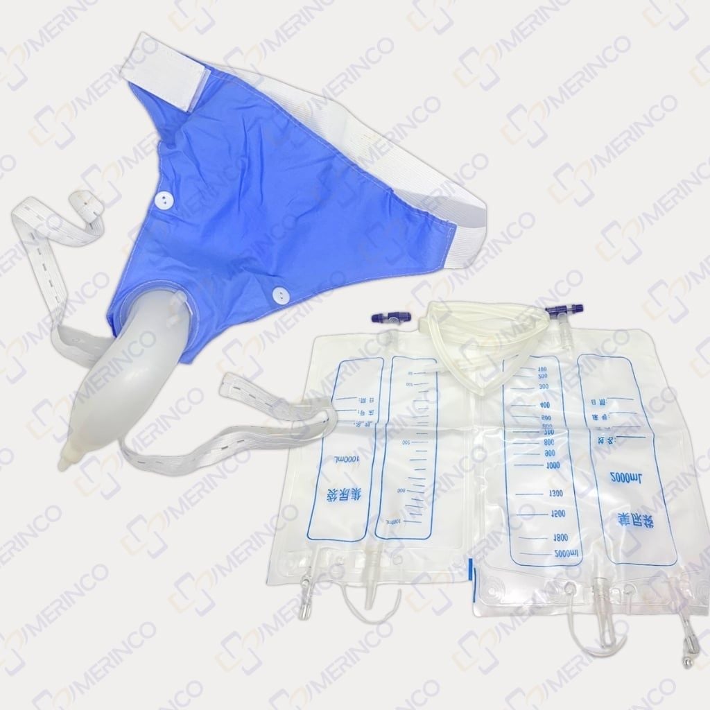 Dụng cụ hỗ trợ đi tiểu nam PitrMed, bộ chụp tiểu silicon nam