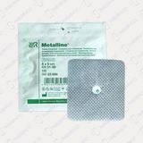 Gạc mở khí quản L&R Metalline vô trùng 8cmx9cm