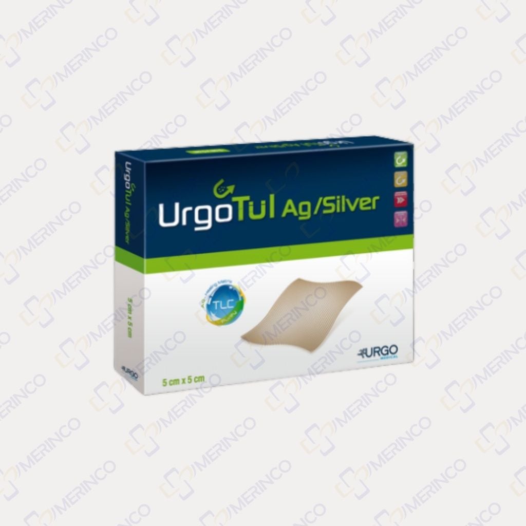 Gạc lưới tẩm bạc UrgoTul Ag/Silver 5cmx5cm