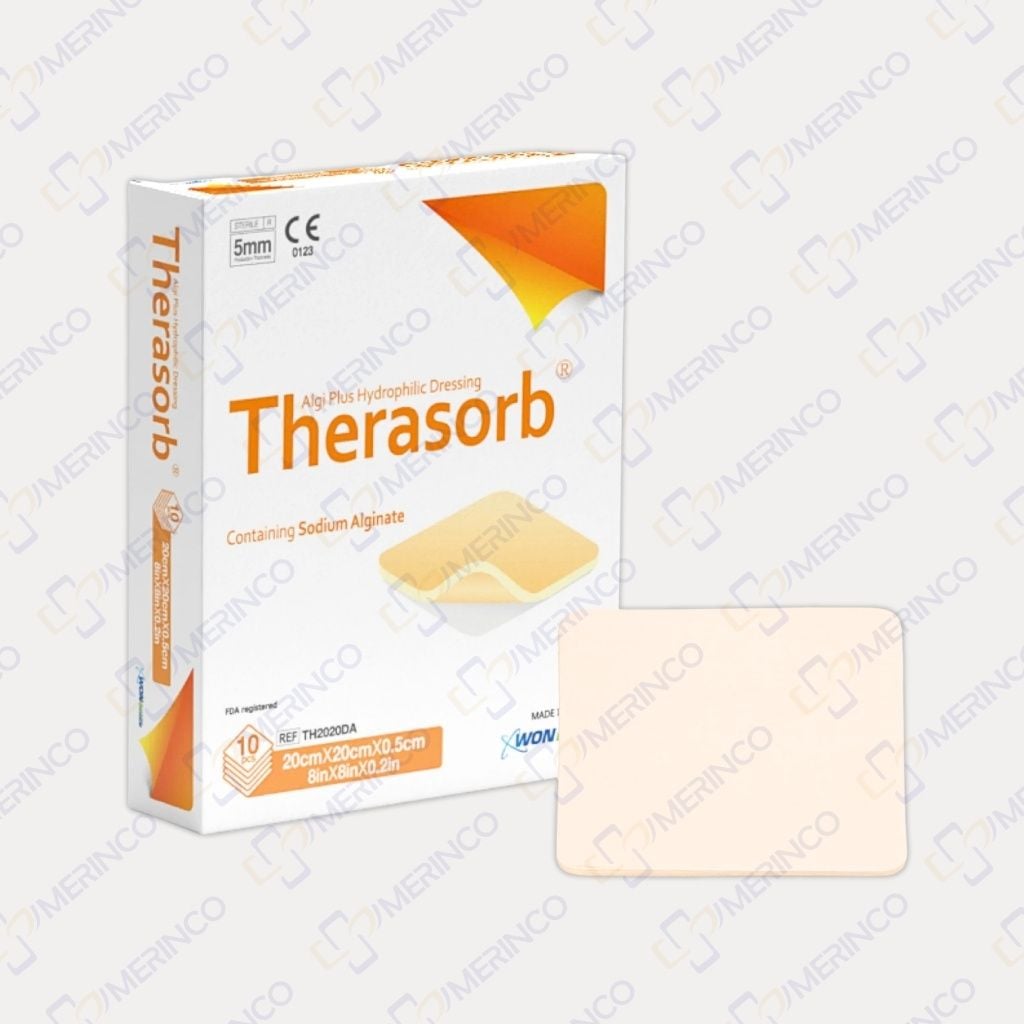 Gạc xốp siêu thấm hút không dính vào vết thương Therasorb Algi Plus Hydrophilic (1 miếng)