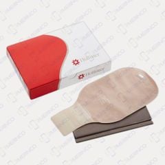 Túi hậu môn nhân tạo 2 mảnh có bộ lọc khử mùi xả khí Hollister 18184, loại đục