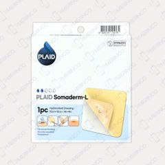 Miếng dán hỗ trợ làm lành vết thương hydrocolloid Somaderm-L 10cmx10cm Miếng dán mụn