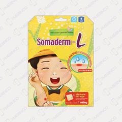 Miếng dán hỗ trợ làm lành vết thương hydrocolloid Somaderm-L  7.5cmx7.5cm Miếng dán mụn