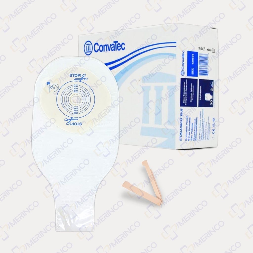Túi hậu môn nhân tạo 1 mảnh ConvaTec loại trong suốt (1 hộp)