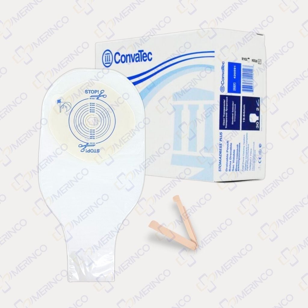Túi hậu môn nhân tạo 1 mảnh ConvaTec loại trong suốt