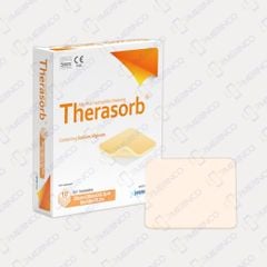 Gạc xốp siêu thấm hút dịch tiết vết thương Therasorb Algi Plus Hydrophilic 20cmx20cm