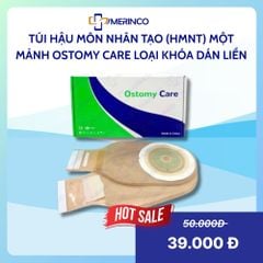 Túi hậu môn nhân tạo (HMNT) một mảnh Ostomy Care loại khóa dán liền