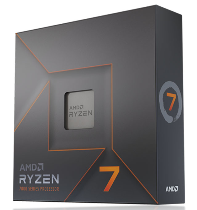 CPU AMD Ryzen 7 7700X 4.5 GHz Upto 5.4GHz 40MB 8 Cores, 16 Threads 105