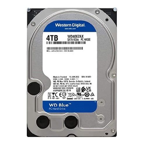 WD Blue 4TB 5400RPM 256MB (WD40EZAX)