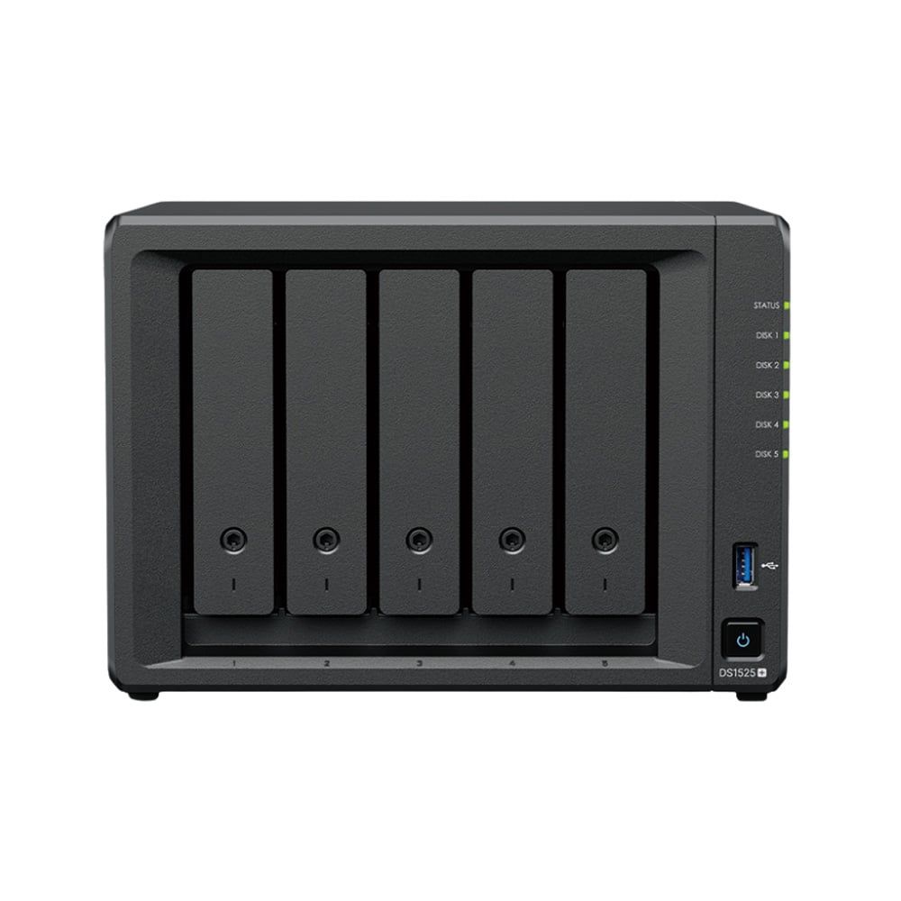 NAS Synology DS1525+ ( chỉ tương thích ổ Synology )