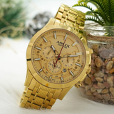  Đồng Hồ Nam Chronograph Aolix AL-7089G Sapphire Chính Hãng 
