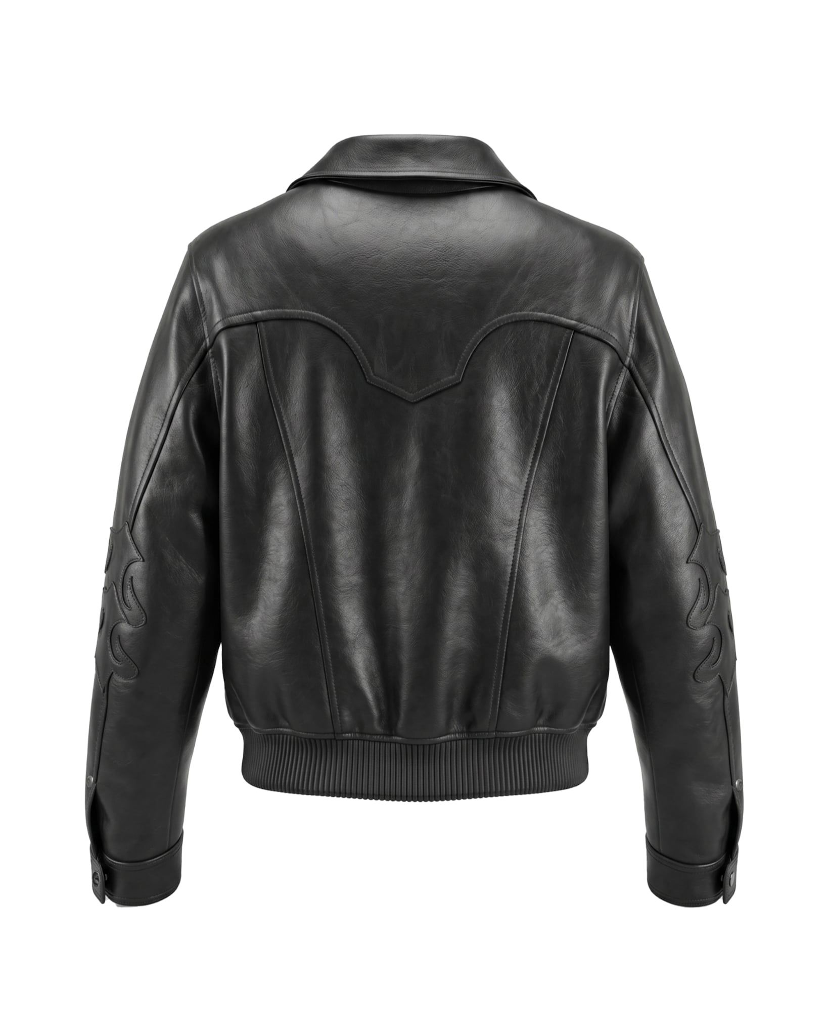 ALCYUS | CHCELI26 LEATHER BOMBER