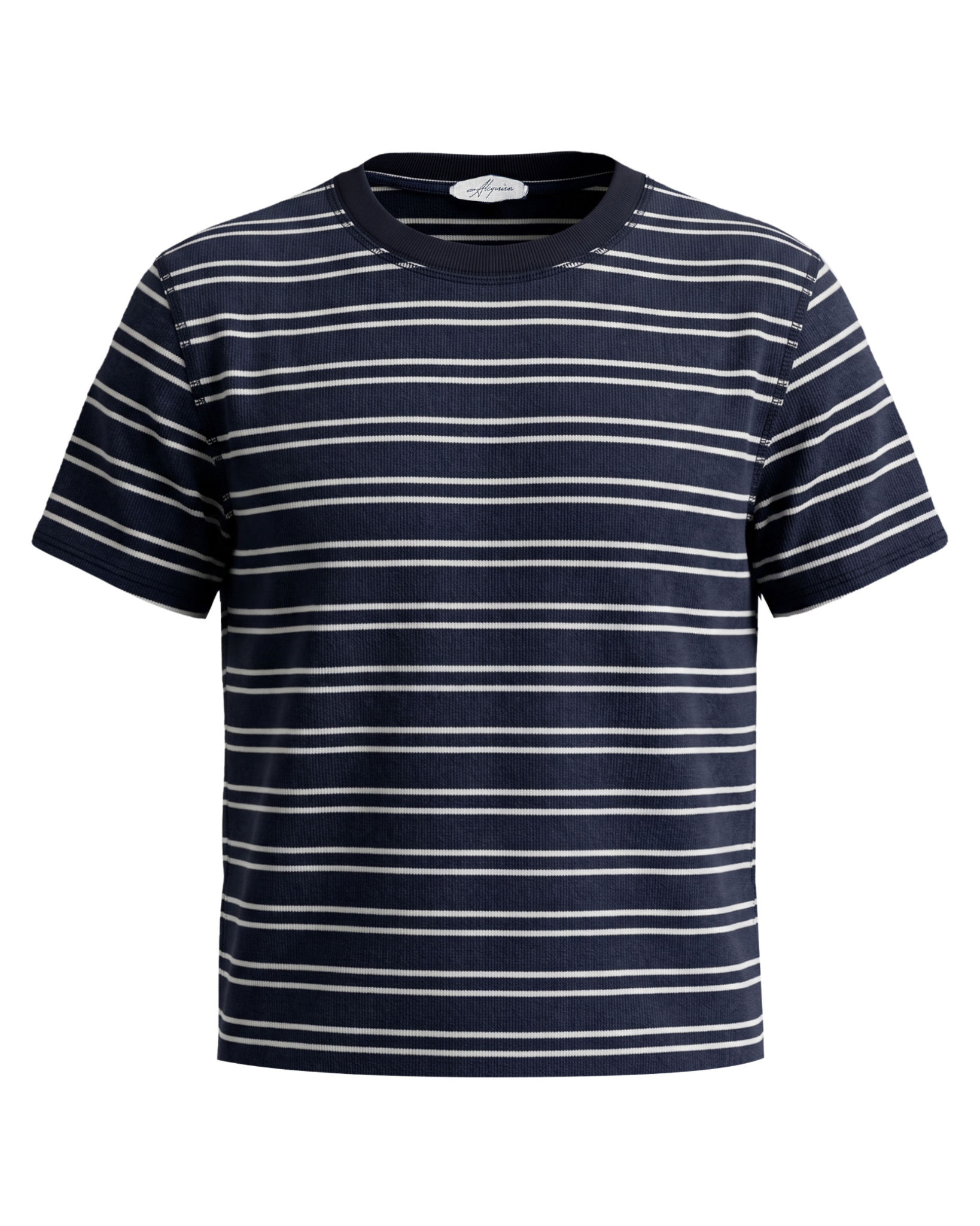 ALCYUS | STRIPED LINES TEE