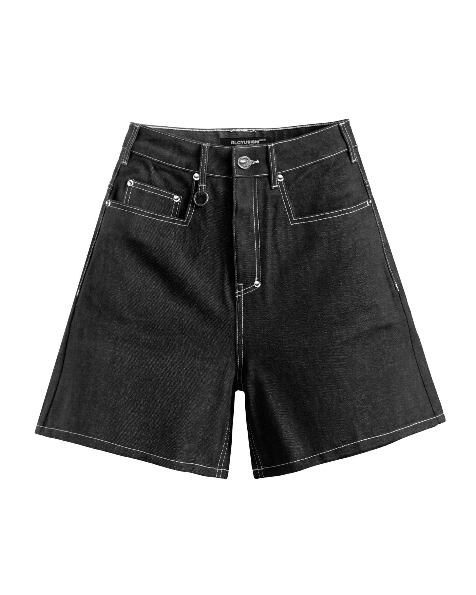 ALCYUS | WIDE DENIM SHORTS