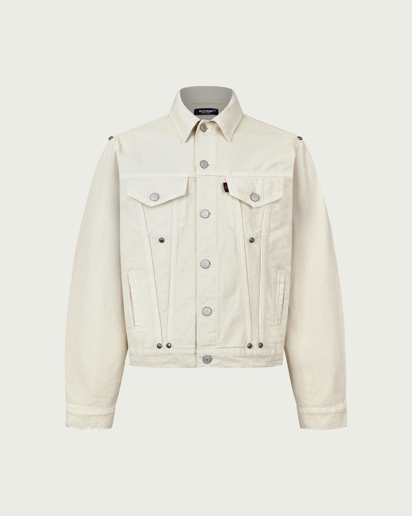  ALCYUS | SIGNATURE DENIM SET - CREAM 