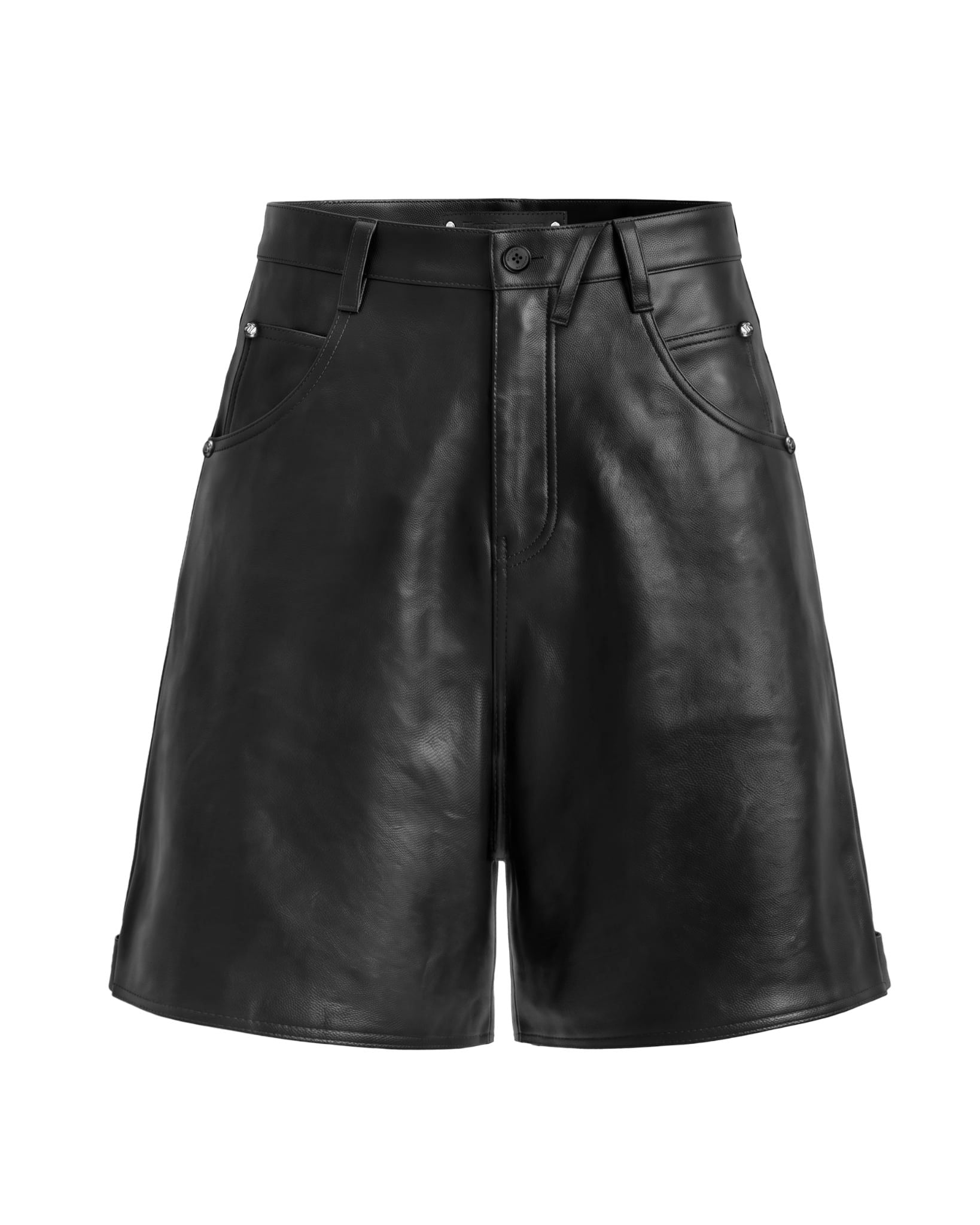 ALCYUS | LEATHER SHORTS