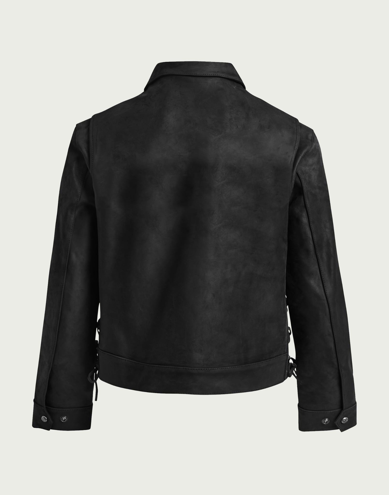 ALCYUS | RIVET LEATHER JACKET