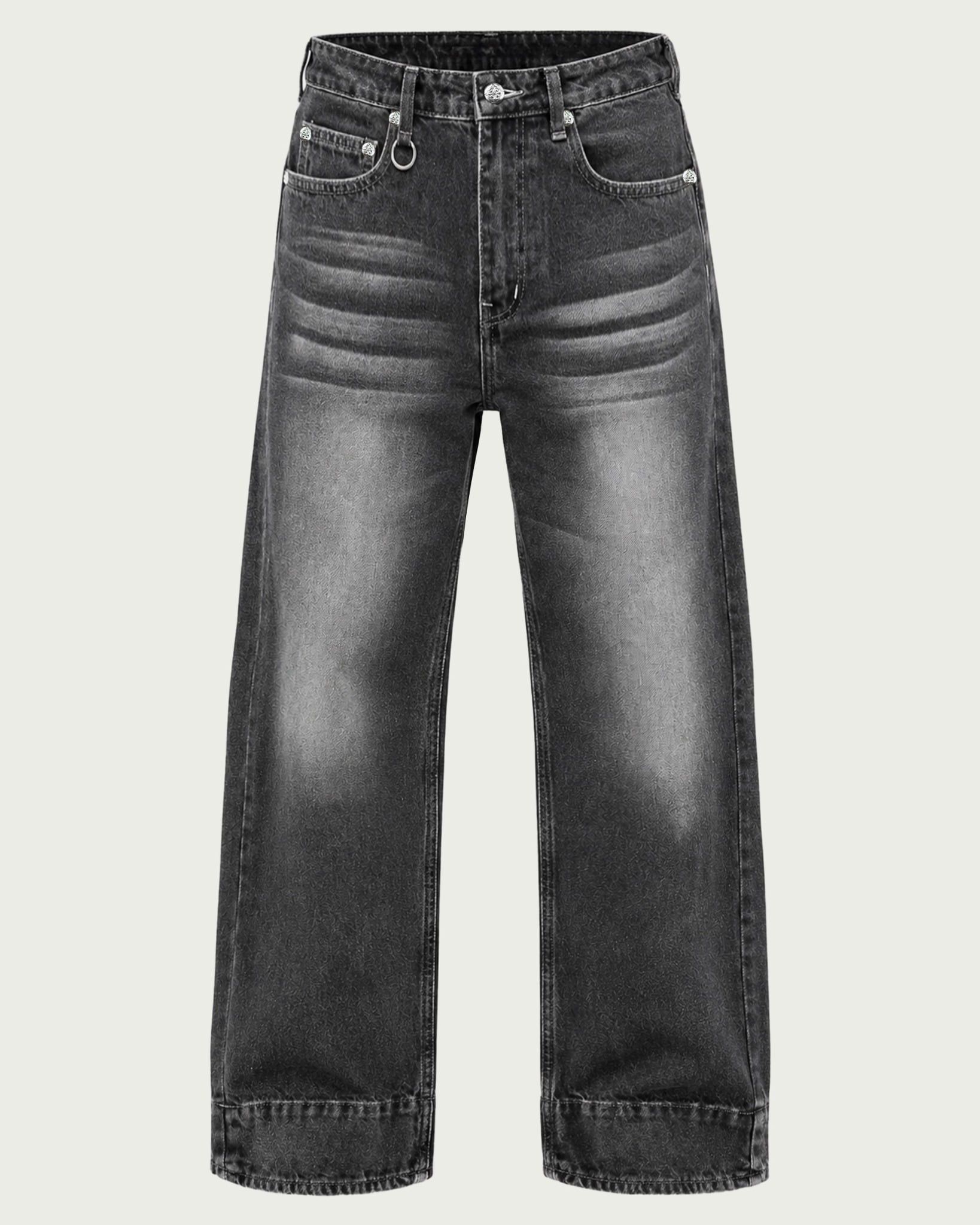  ALCYUS | L-H STACKED SILHOUETTE DENIM PTS 
