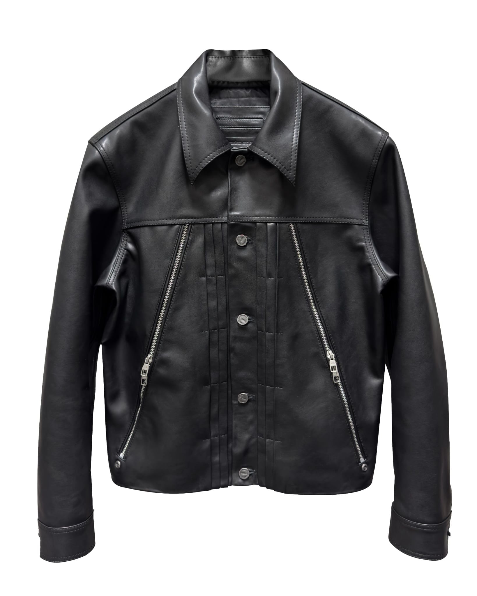 ALCYUS | 2-4ZIP LEATHER JACKET