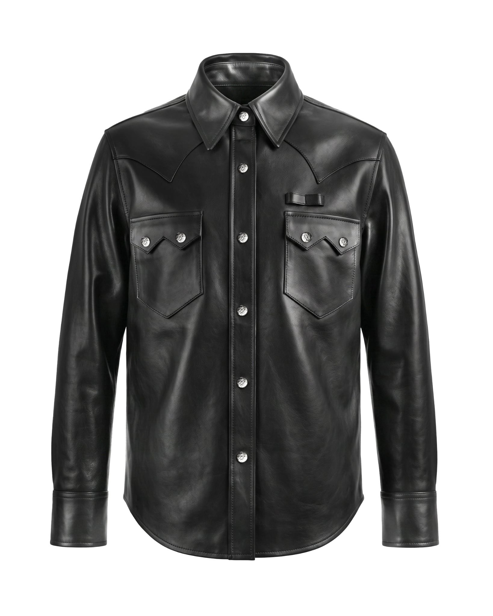 ALCYUS | LEATHER SHIRT
