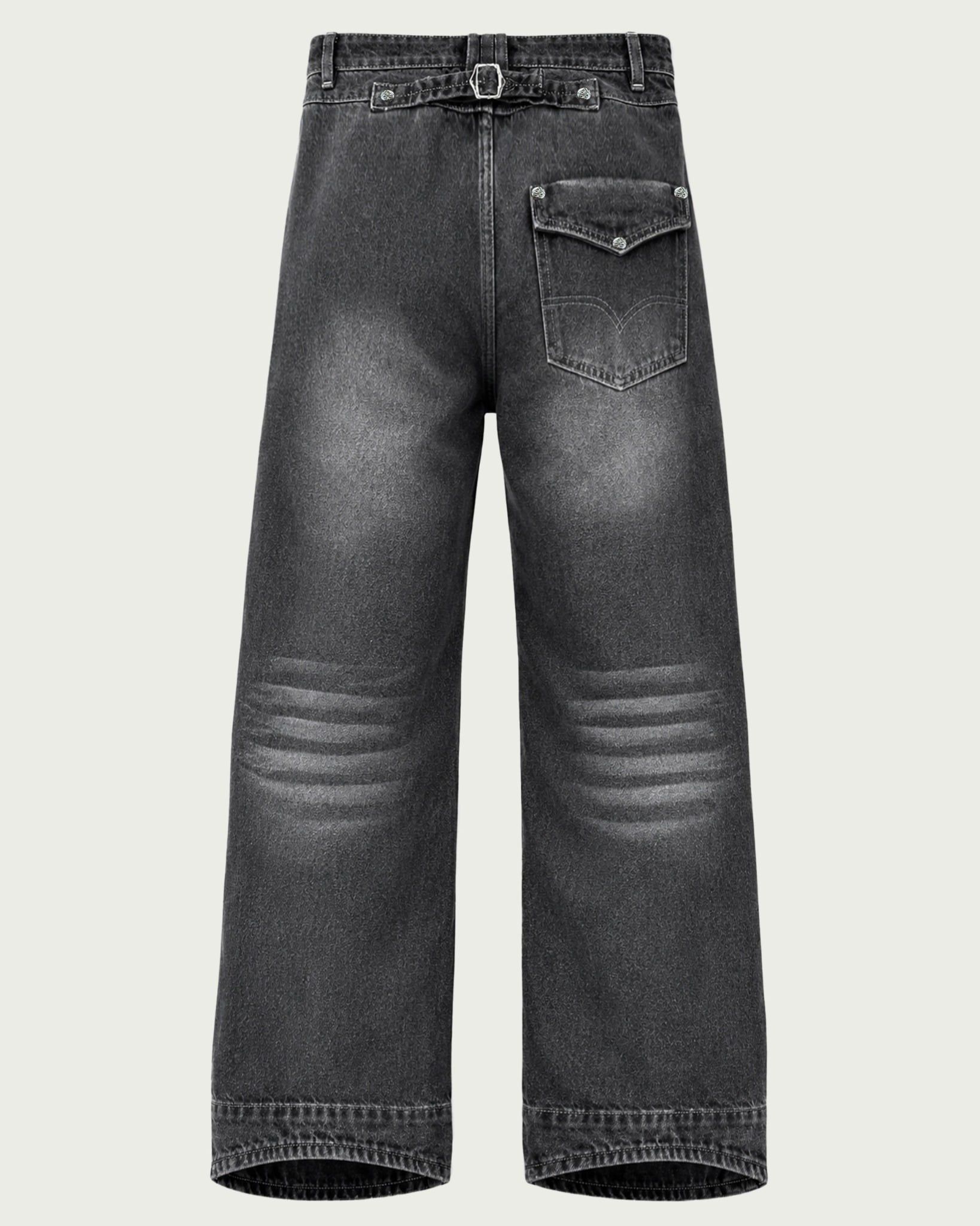  ALCYUS | L-H STACKED SILHOUETTE DENIM PTS 