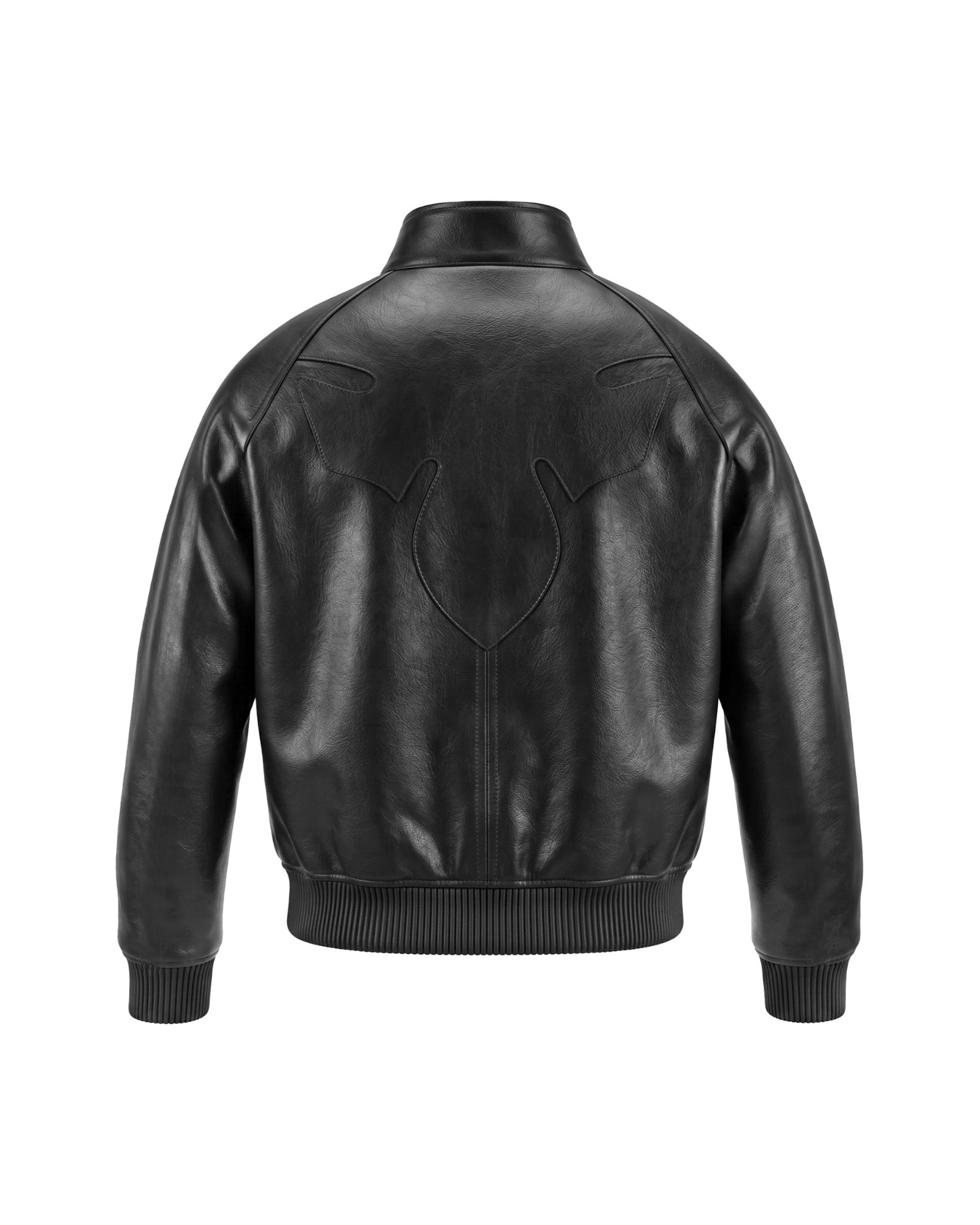 ALCYUS | 3ZIP LEATHER BOMBER