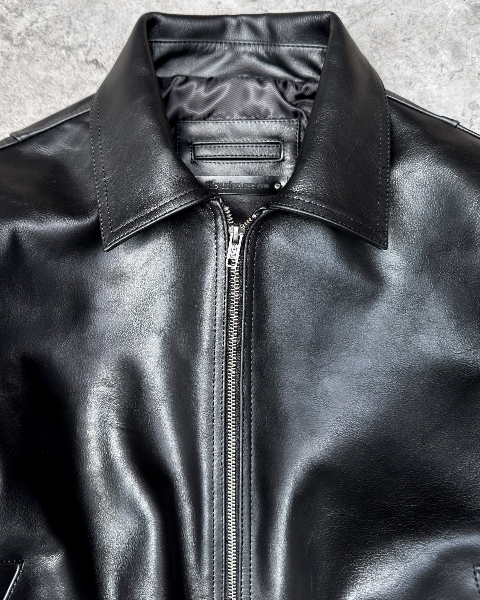 ALCYUS | LEATHER BOMBER JK