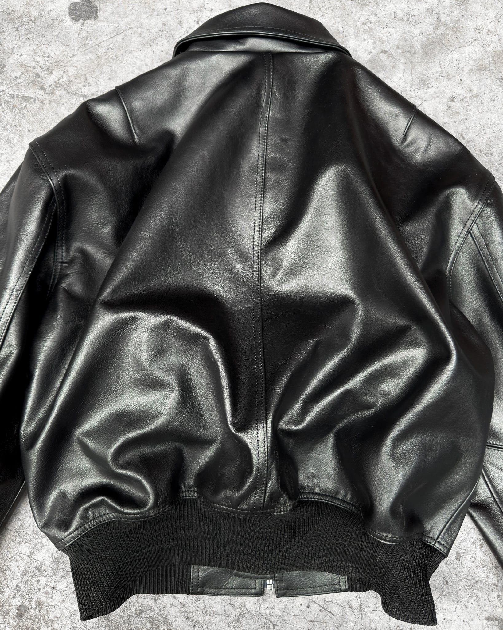 ALCYUS | LEATHER BOMBER JK