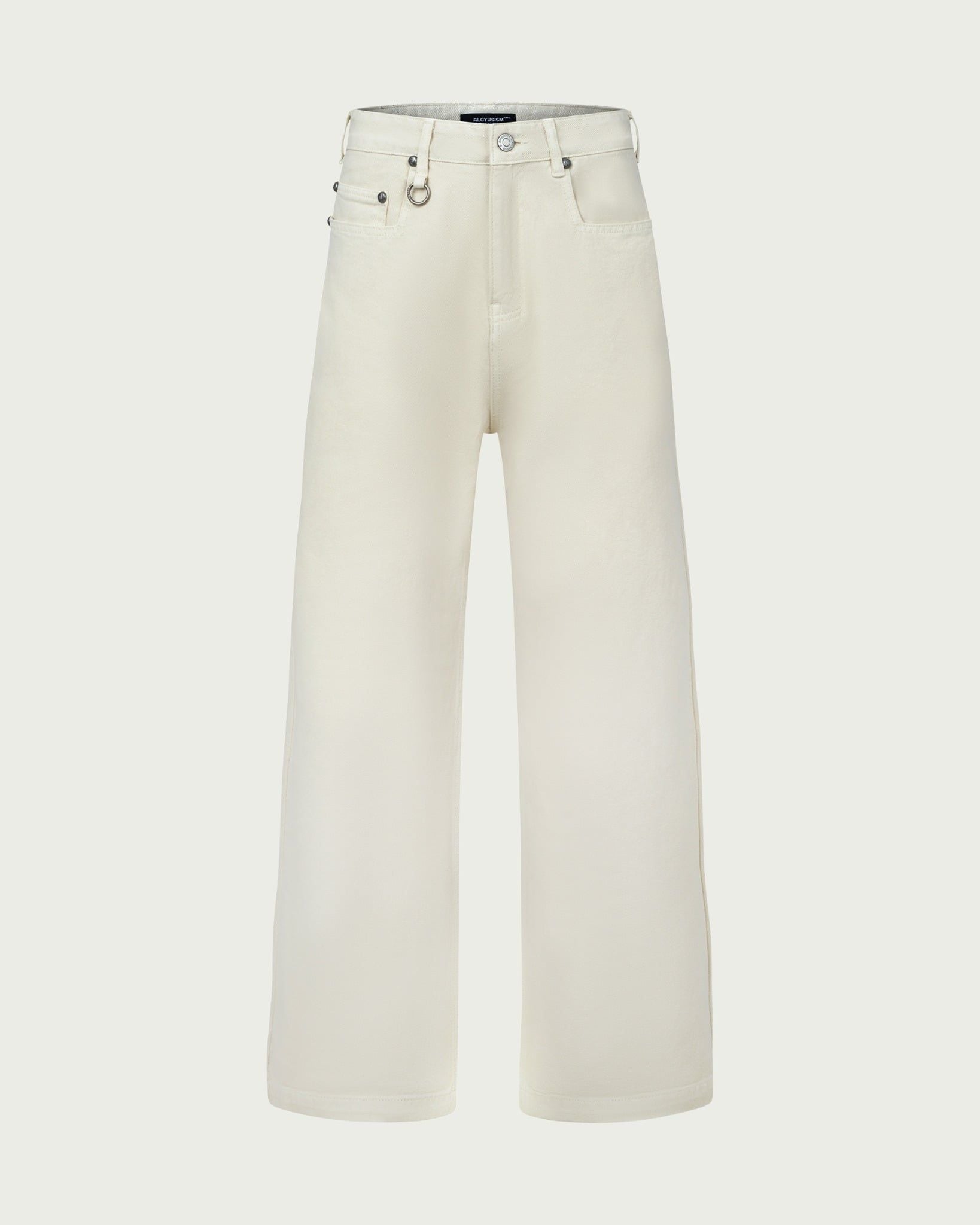  ALCYUS | SIGNATURE DENIM SET - CREAM 