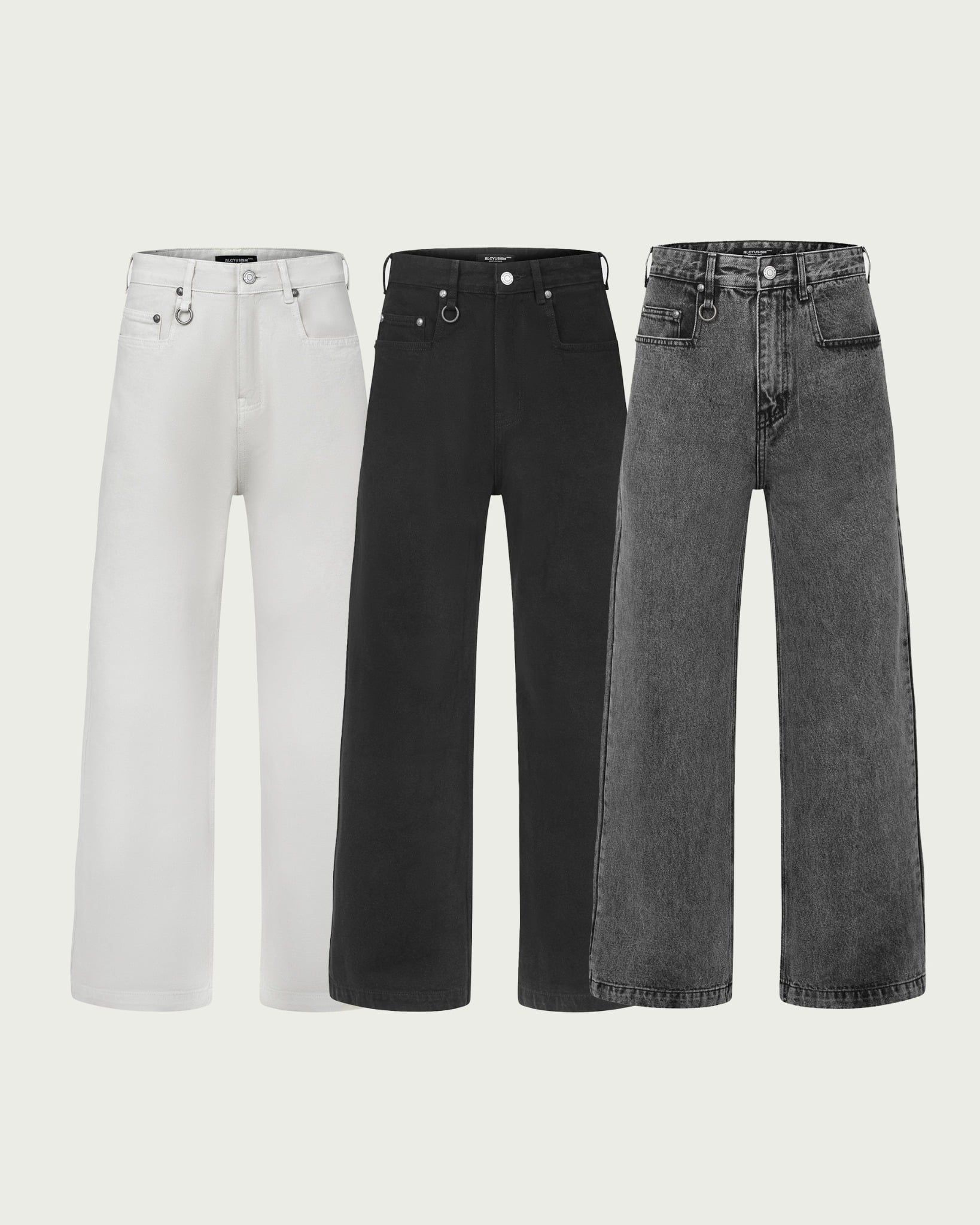  ALCYUS | A25 SIGNATURE DENIM PANTS 