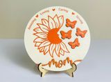 Wooden Flower With Stand (2)