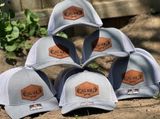 Custom Leather Patch Trucker Cap