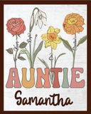 Wooden Auntie Sign