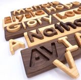 Wooden Name Puzzle, Custom Name Puzzle