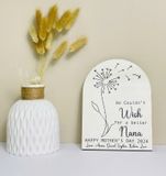 Wooden Flower Sign (6)