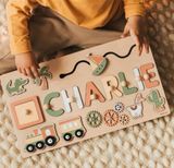 Wooden Busy Board