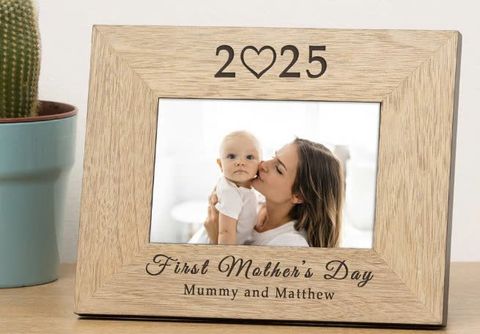  First Mothers Day Wood Frame 