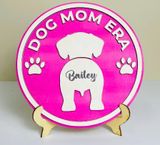 Wooden Pet Sign With Stand