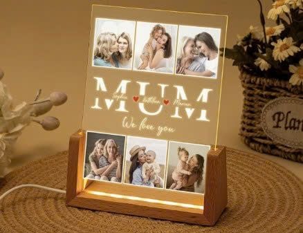 Personalized Photo Night Light Acrylic