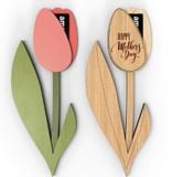Floral Mother's day gift card holder Tulip