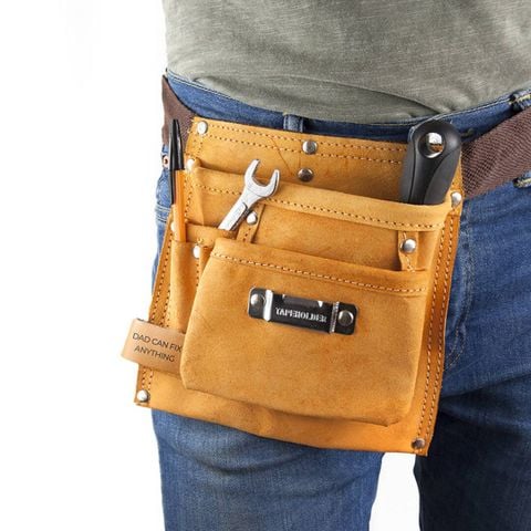 Personalised Leather Tool Belt For Dad
