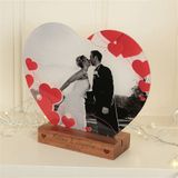 Love Heart Acrylic Photo Print