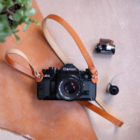 Personalised Leather Camera Strap