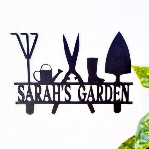  Acrylic ‘Garden’ Sign 
