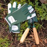 Personalised Leather Gardening Gloves