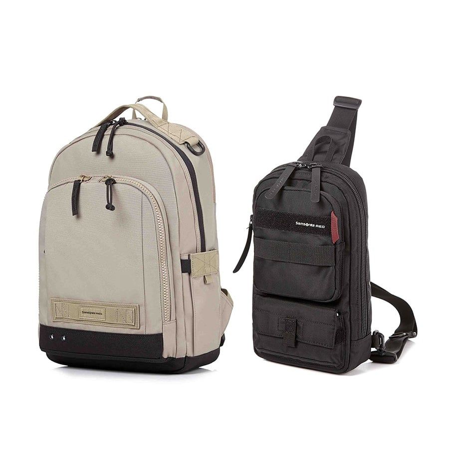  Set B9.2: Balo laptop 15in Enderby size M + Túi slingbag Lochhill 