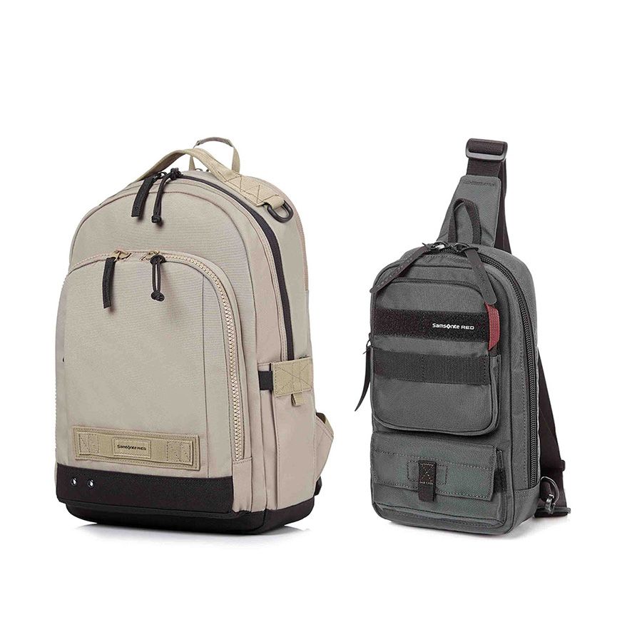  Set B9.2: Balo laptop 15in Enderby size M + Túi slingbag Lochhill 