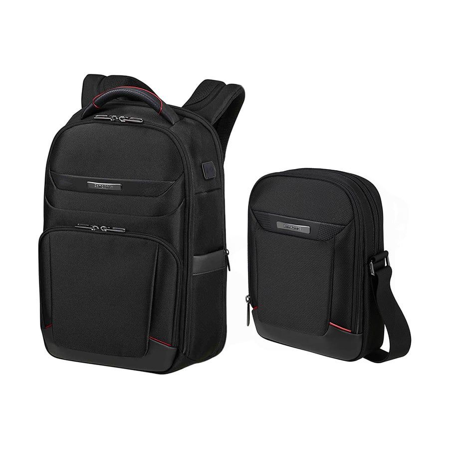  Set B1: Balo laptop 15.6in + Túi đeo chéo 9.7in PRO-DLX 6 