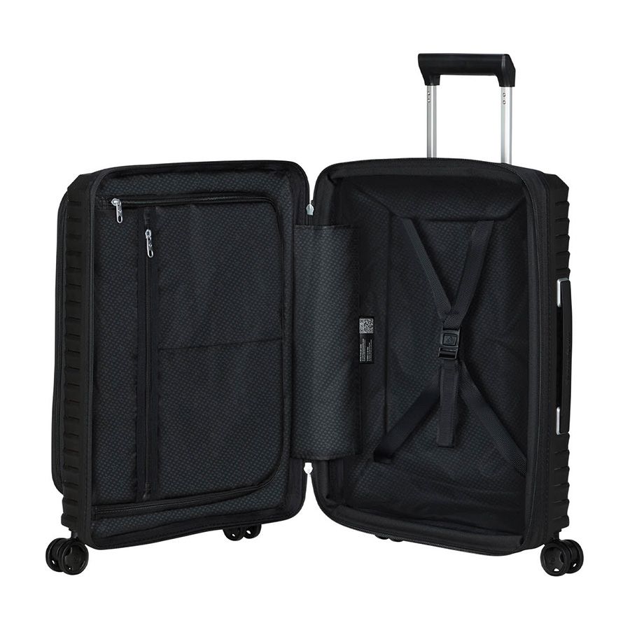  Set B4.2: Vali kéo Upscape EXP Easy Access + Balo laptop 14.1 Sam Classic Leather 