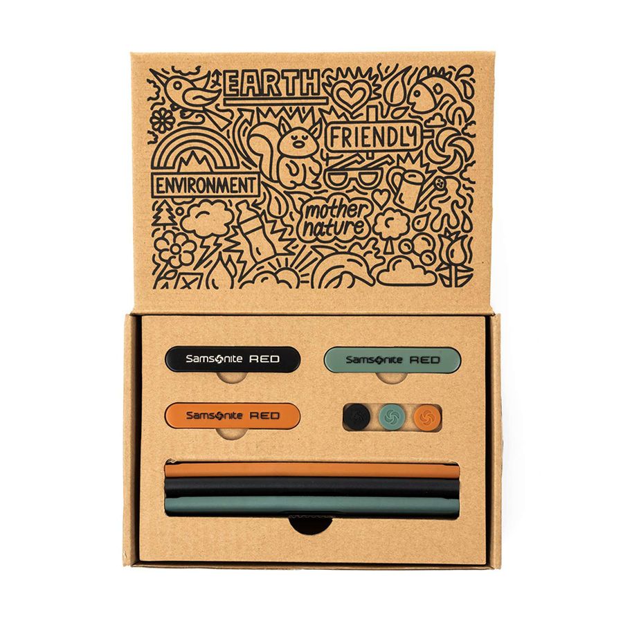  Set B8.1: Vali kéo Toiis C 55/20 + Balo laptop 14in Danah size L 